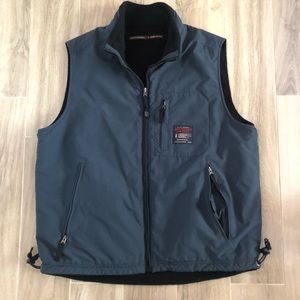 Abercrombie Fitch Blue Reversible Vest  Size XL